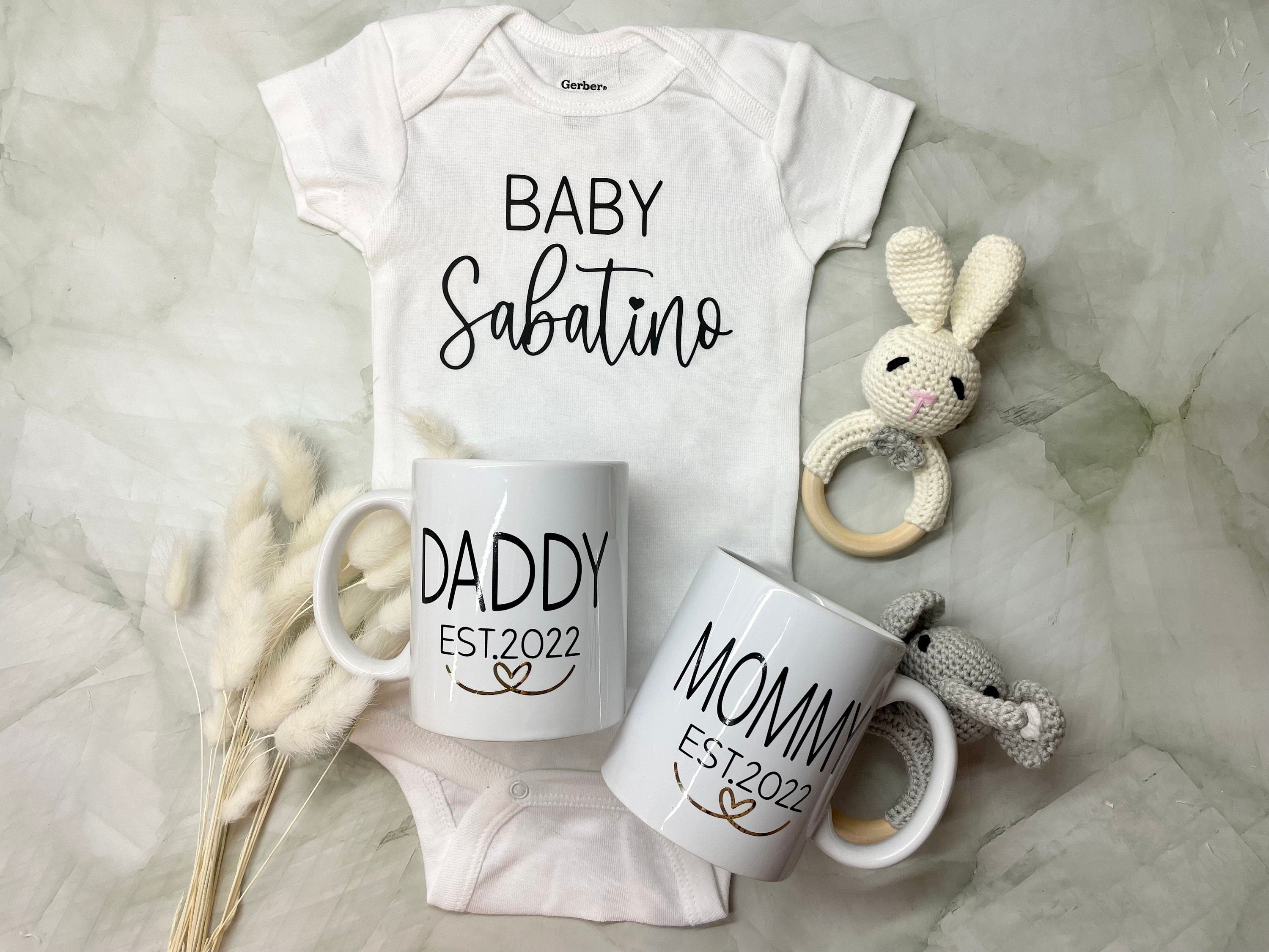 Mommy Daddy Parents Gift Box Set Mom Dad Tumbler Set Gift Box for Parents  to Be Baby Shower Gift Idea Baby Announcement Pregnancy Baby 